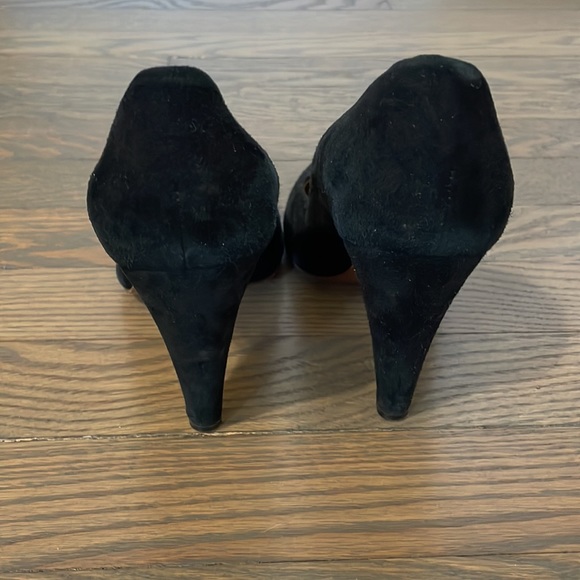 Madewell Black suede heels - Picture 4 of 4